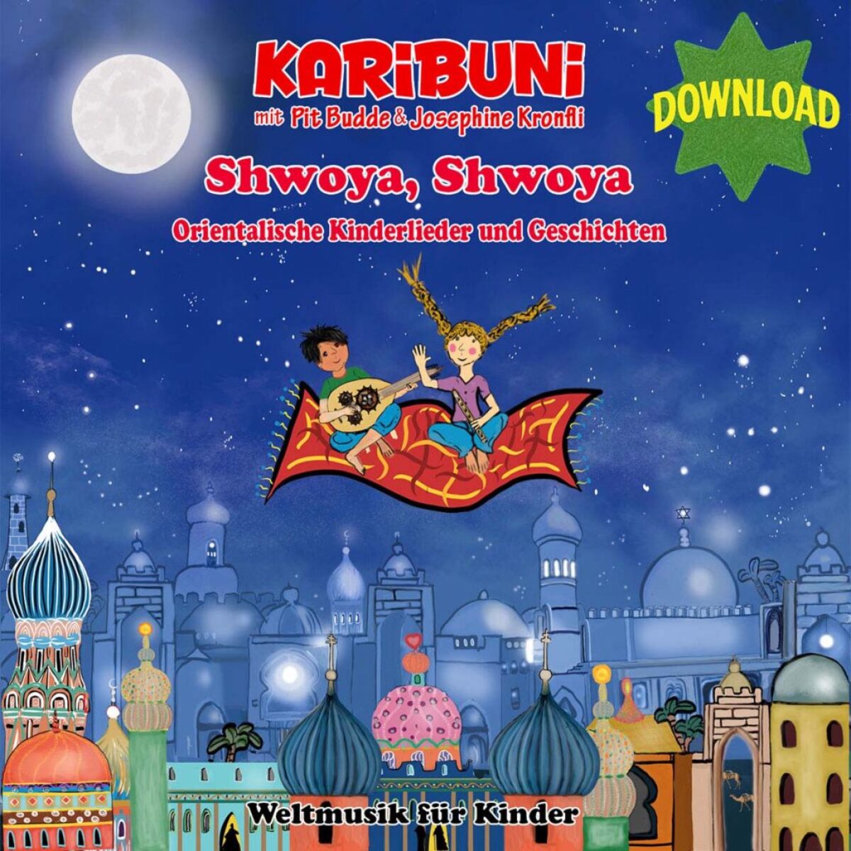 Orientalische Kinderlieder und Geschichten. ©Karibuni-Weltmusik für Kinder