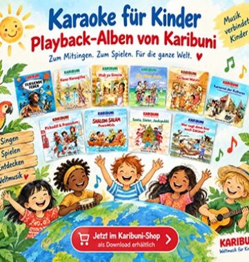 Karaoke und Playback-Alben von Karibuni für Kinder